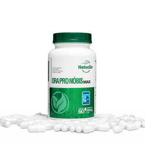 Ora pro nóbis Max - 60 cápsulas - 500mg