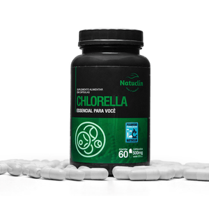 Chlorella - 60 cápsulas - 500mg