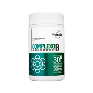 Complexo B  30 cápsulas - 500mg