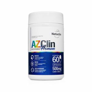 AZ Clin Homem - 60 cápsulas - 500 mg