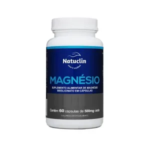 Magnésio de Bisglicinato - 60 cápsulas - 500 mg