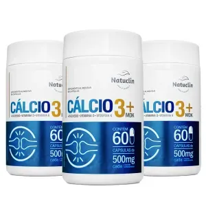 KIT Cálcio 3+ MDK - 3 unidades - Black Friday