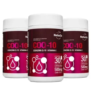 KIT Coenzima Q 10   - 3 unidades - Black Friday